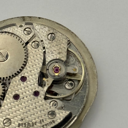 FHF ST 96 Watch Movement Astral Manual Wind Vintage Swiss Parts Repair 25.6mm