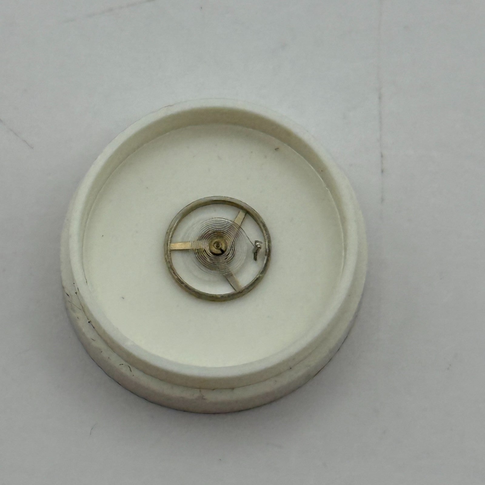 AS 1677 Balance Wheel Complete And Spring 5 1/2''' 1417 M Watch Movement Parts 