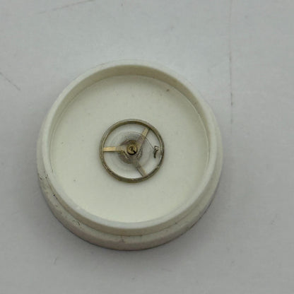 AS 1677 Balance Wheel Complete And Spring 5 1/2''' 1417 M Watch Movement Parts 