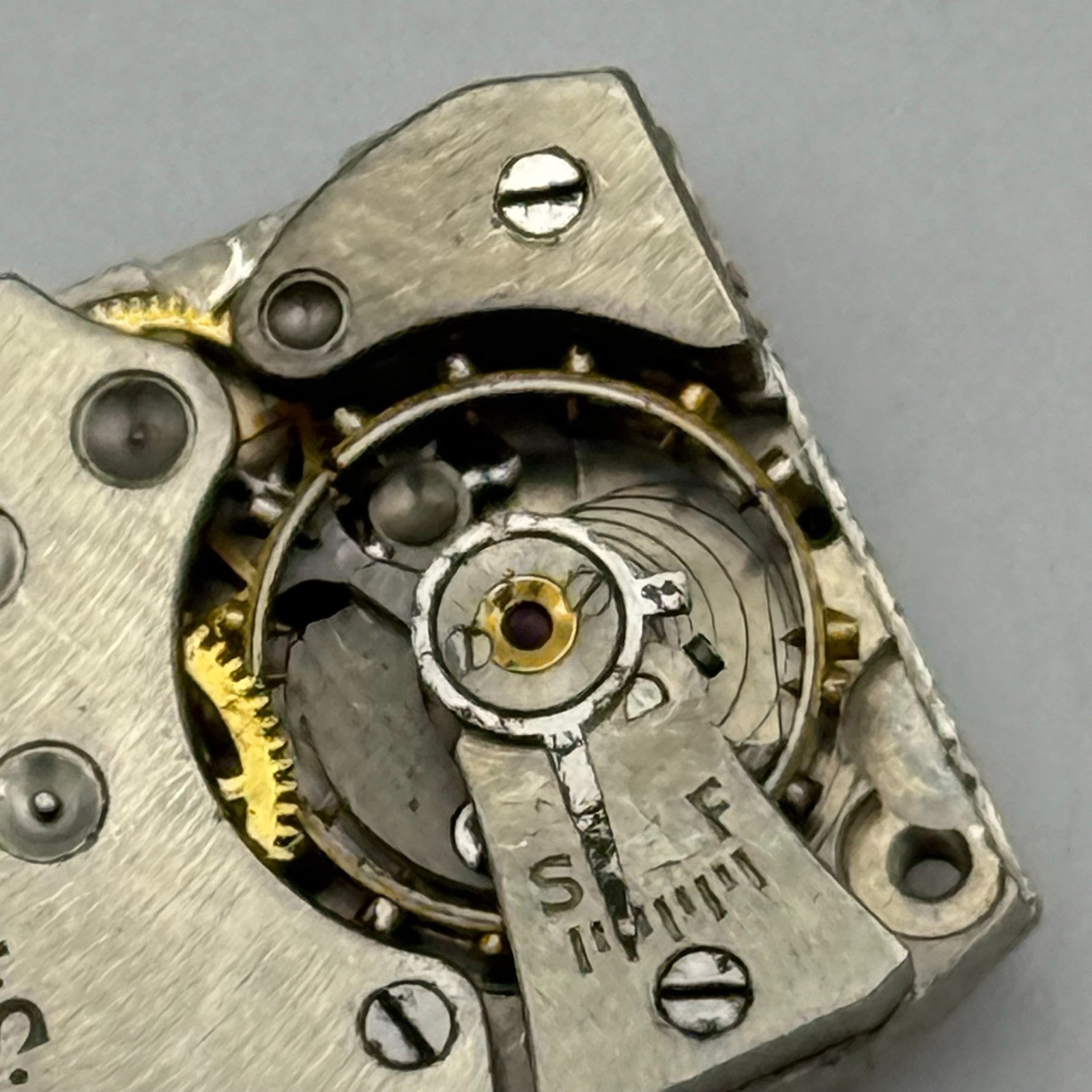 1937 Vintage 18/0s Elgin 488 Model 1 American Watch Movement PARTS REPAIR SPARES