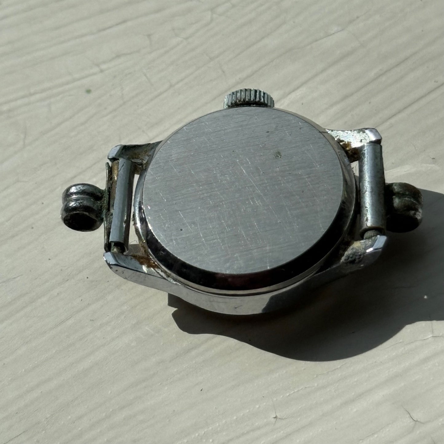 Vintage 21mm Smiths Cal 201 Jewelled Sub Second Manual Wind Watch PARTS / REPAIR