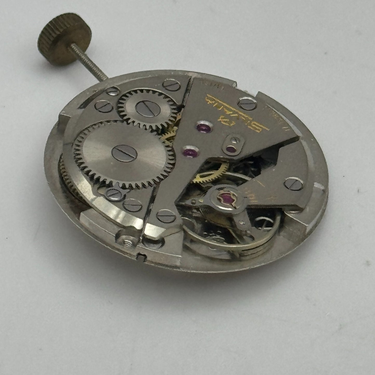 26mm Silvana Cal 240 17 Jewels Vintage Manual Wind Swiss Watch Movement PARTS