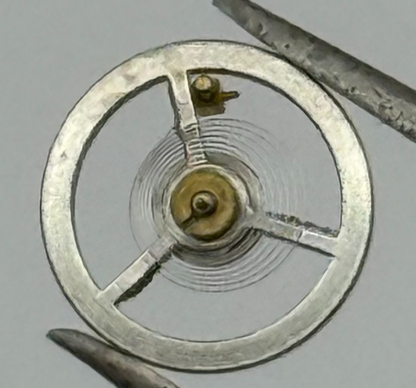 Ebosa 85 Balance Wheel Complete And Spring  132 M Watch Movement Parts  NOS