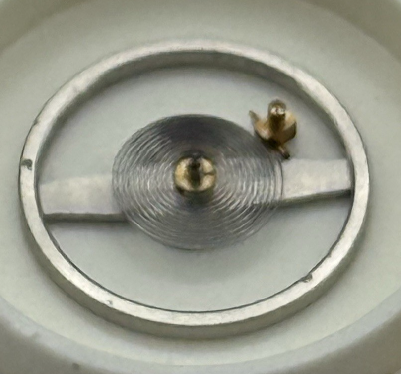 EB 1229 Special S.P Balance Wheel Complete And Spring Watch Movement Parts NOS