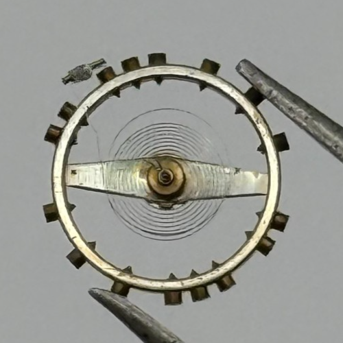 FEF 270 Balance Wheel Complete And Spring 5¼''' 173 M Watch Movement Parts 