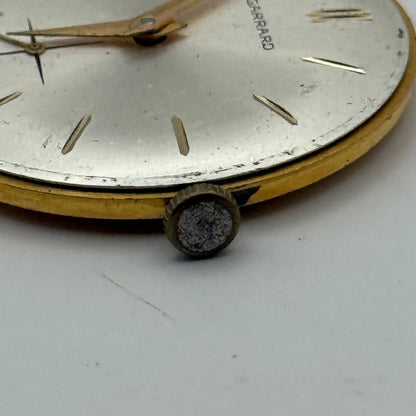Garrard Peseux 320 Watch Movement Running Manual Wind Vintage Swiss Parts 30.2mm