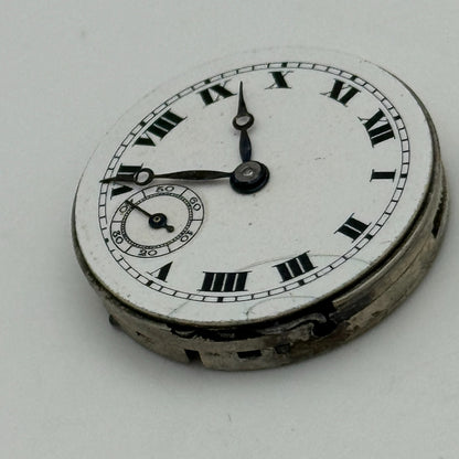 22mm Vertex Revue Balance Ok Sub Seconds 15 Jewels Trench Watch Movement PARTS