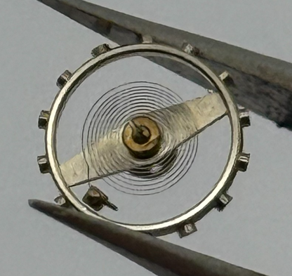 EB 1225 Balance Wheel Complete And Spring 5¼’’’ 112 M Watch Movement Parts NOS