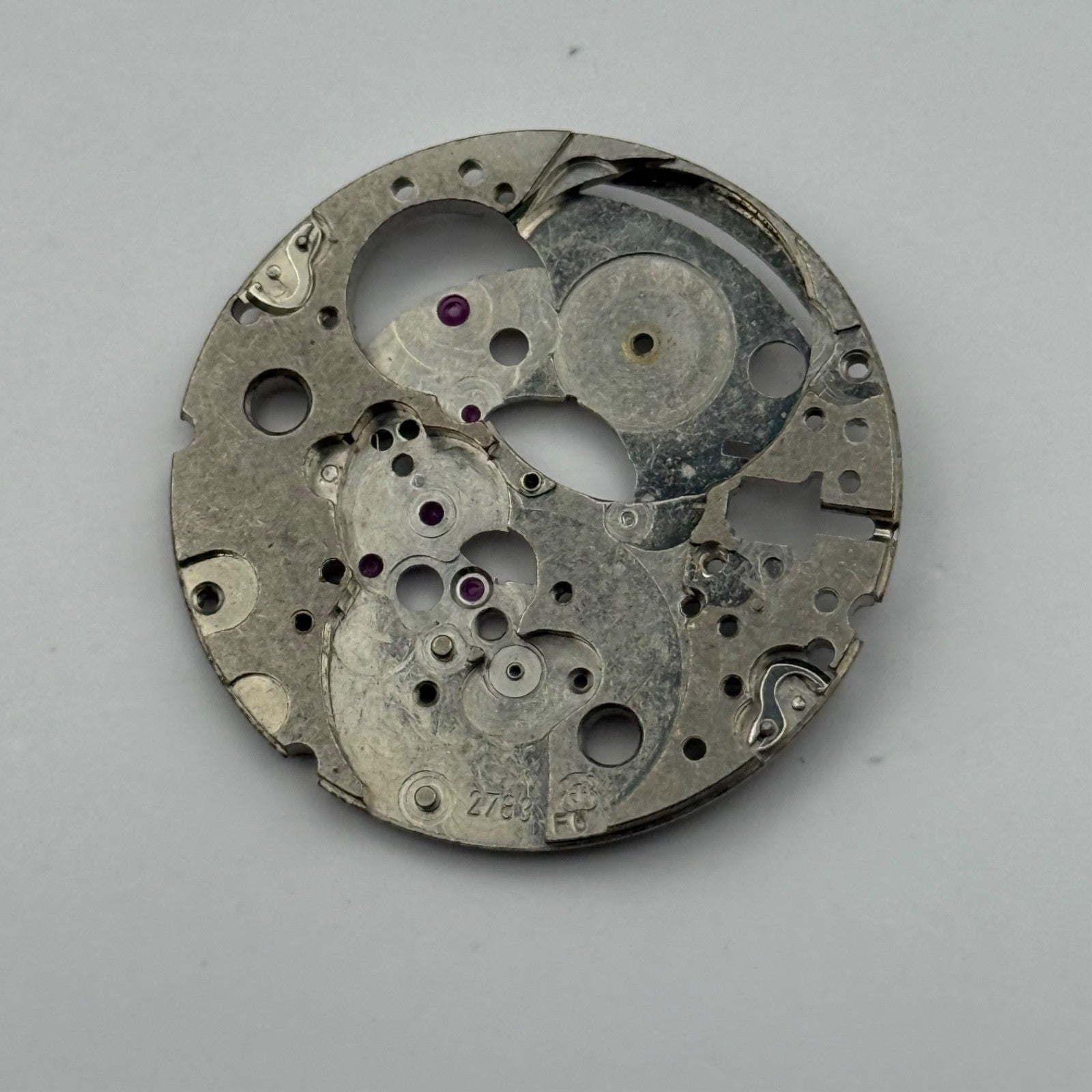 ETA 2783 F6 Watch Movement Main Plate Automatic Vintage Swiss Parts 25.9mm