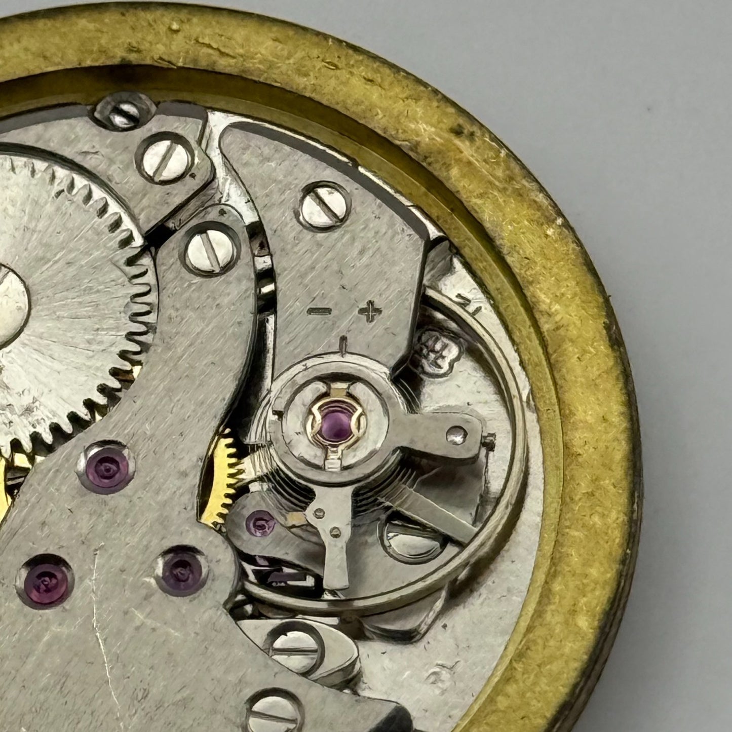 FHF 72 Watch Movement Mappin Manual Wind Vintage Swiss Parts Repair 31.6mm