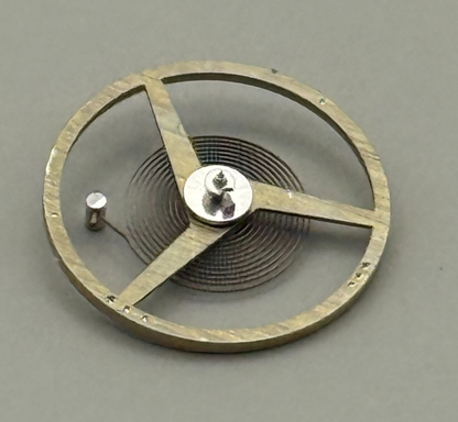 Felsa 4450? Balance Wheel Complete And Spring   1713 M Watch Movement Parts NOS
