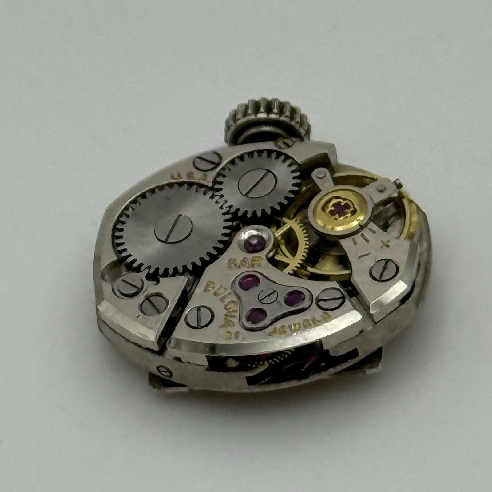 13.1mm Running Vintage Ladies Bulova 5AR Manual Wind Swiss Watch Movement PARTS