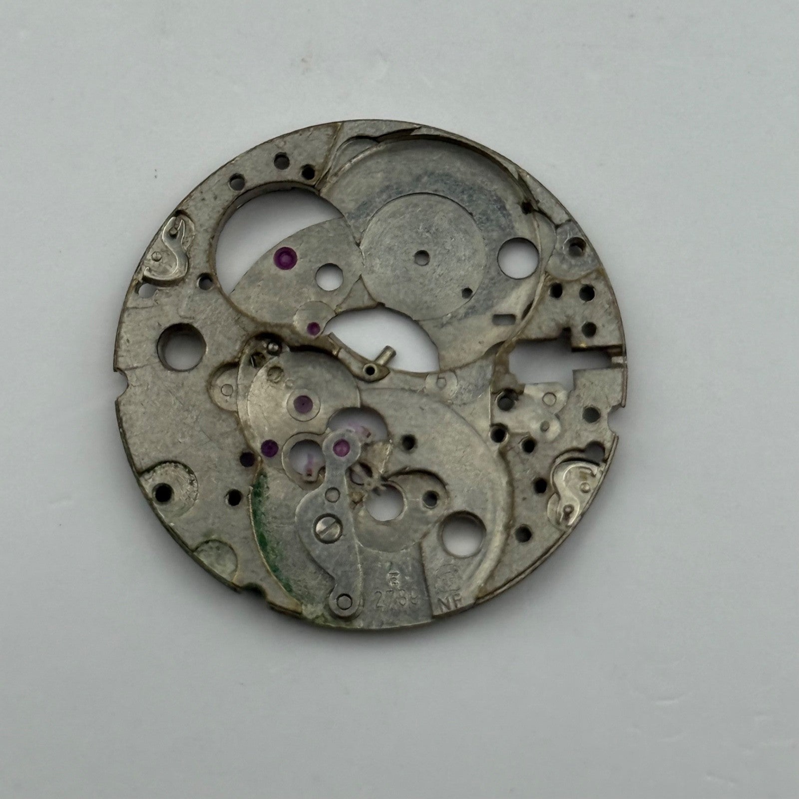 ETA 2789 NF Watch Movement Main Plate Manual Wind Vintage Swiss Parts 25.9mm