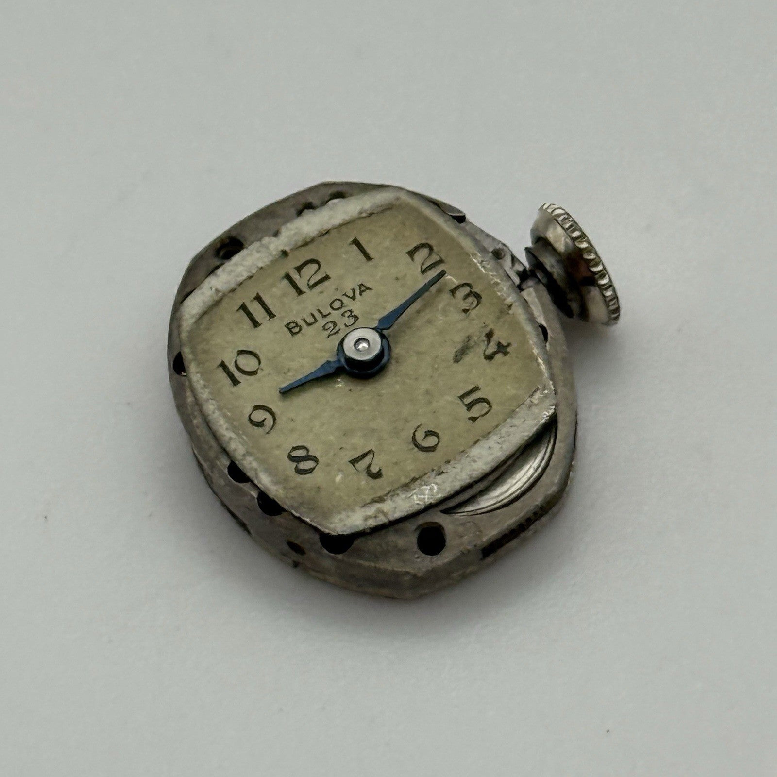 12.9mm Running Vintage Ladies Bulova 5AD Manual Wind Swiss Watch Movement PARTS
