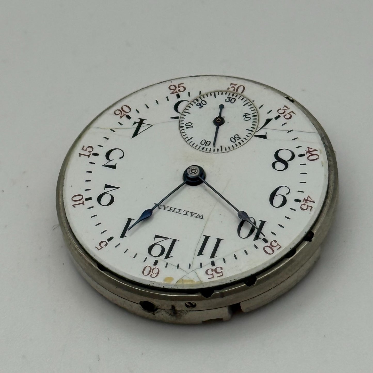 Waltham Grade 310 Model 1900 American Watch Movement 3/0s Parts Repair