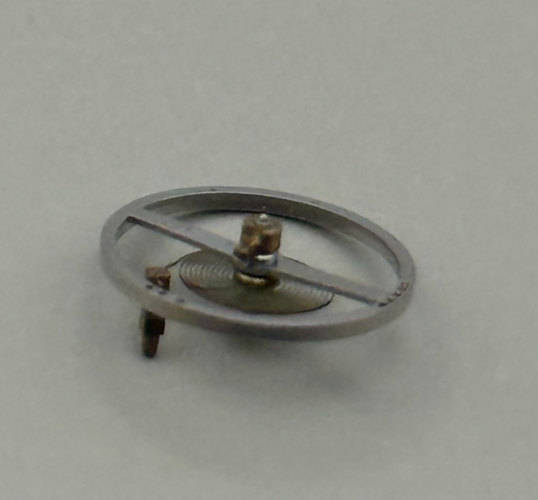 BFG 1582 Balance Wheel Complete And Spring 1558 Watch Movement Parts NOS