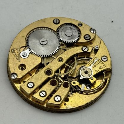 42.9mm Very Rare FHF Cal 3 Vintage Pocket Watch Movement PARTS REPAIR SPARES
