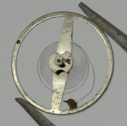 Oris 585 Balance Wheel Complete And Spring 198 M Ord + Kif Watch Movement Parts