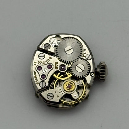 13.1mm Running Vintage Ladies Bulova 5AR Manual Wind Swiss Watch Movement PARTS