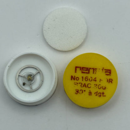 Brac 300 301 Balance Wheel Complete And Spring 1604 Watch Movement Parts 