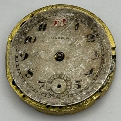 19.8mm Mappin 18 Jewels Sub Seconds Manual Wind Trench Watch Movement PARTS