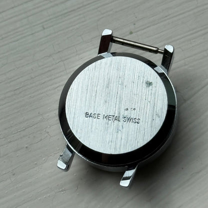 26mm Vintage Lucerne BFG 844 Swiss Black Dial Manual Wind Watch PARTS / REPAIR