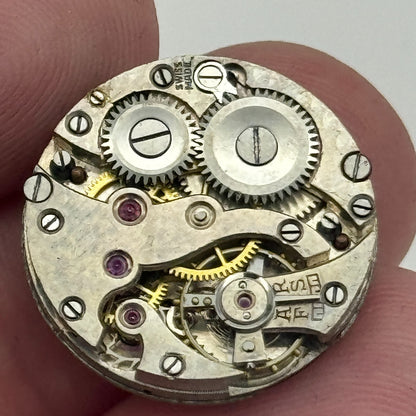 19.7mm Balance Ok Roman Numerals Swiss Bullseye Dial Trench Manual Wind PART