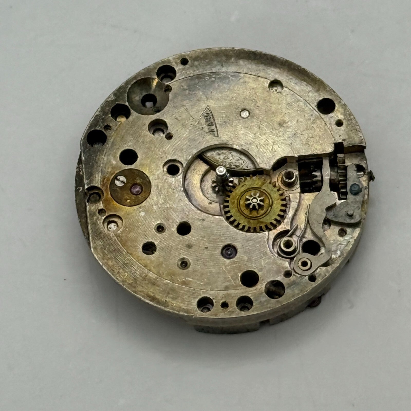 22mm Vintage Bernex Maru 269 Swiss Made Manual Wind Watch Movement PARTS REPAIR