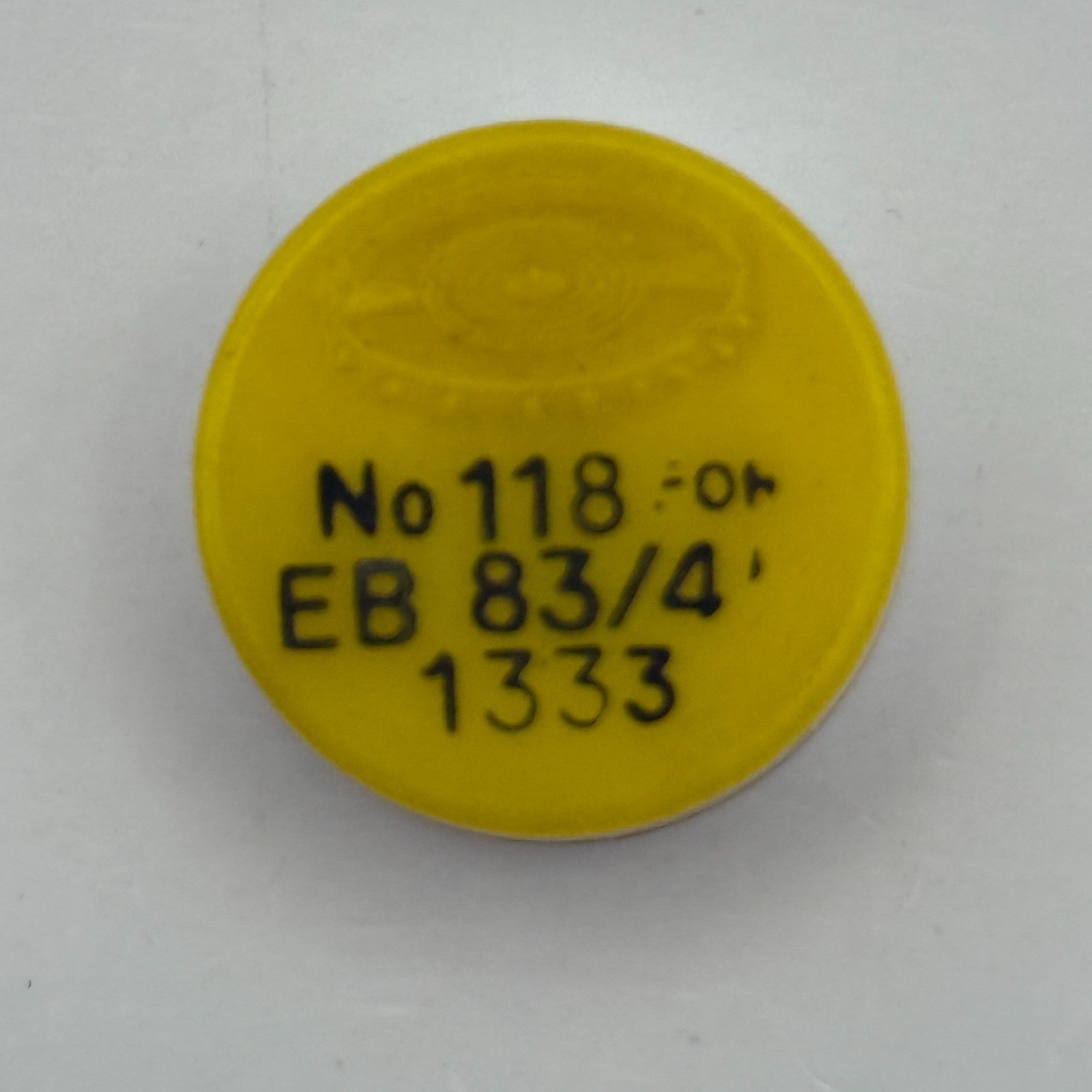 EB 1333 Balance Wheel Complete And Spring 8¾’’’ 118 Watch Movement Parts NOS