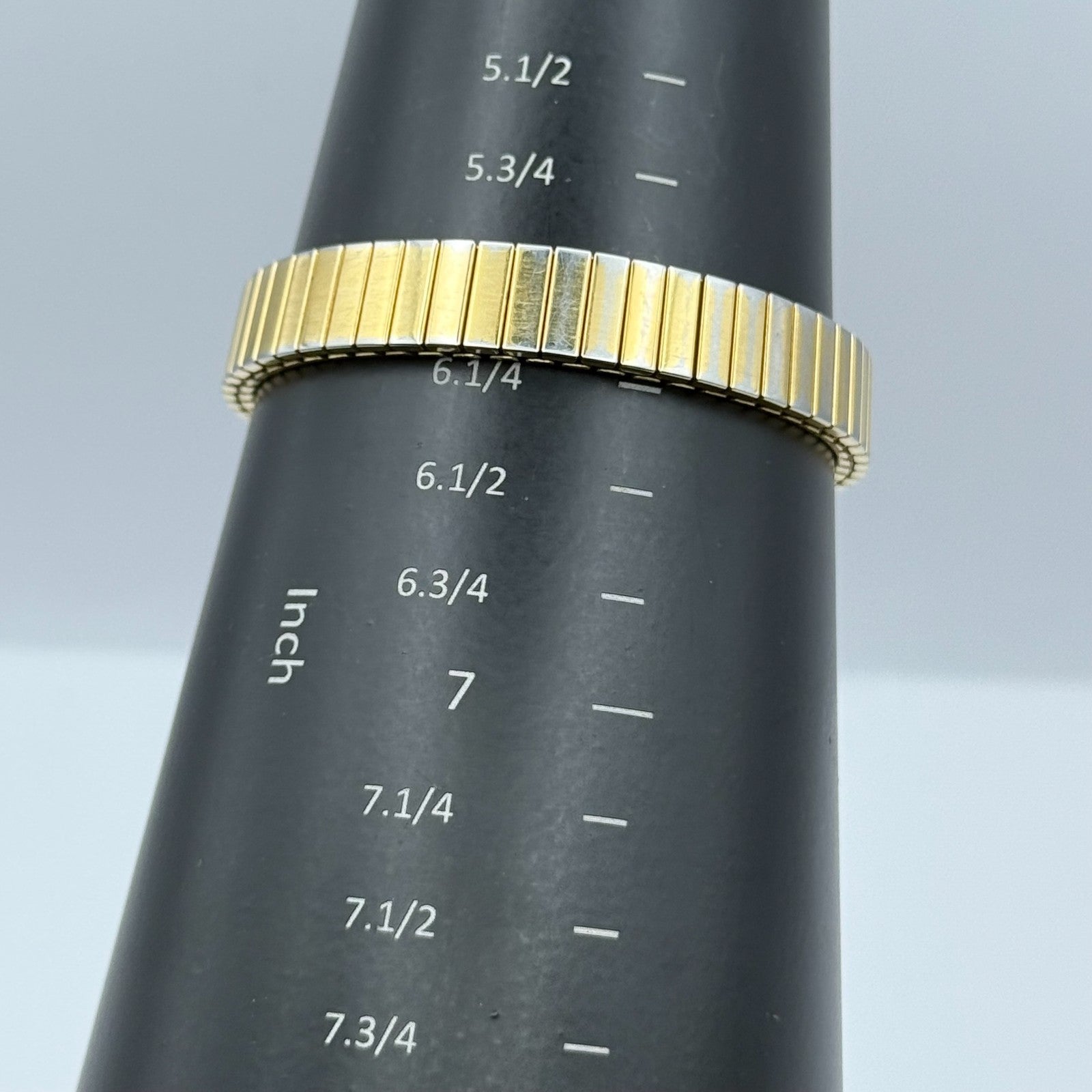 Ingersoll Ladies Quartz Watch White Dial Gold Tone Stretch Band Working 21mm