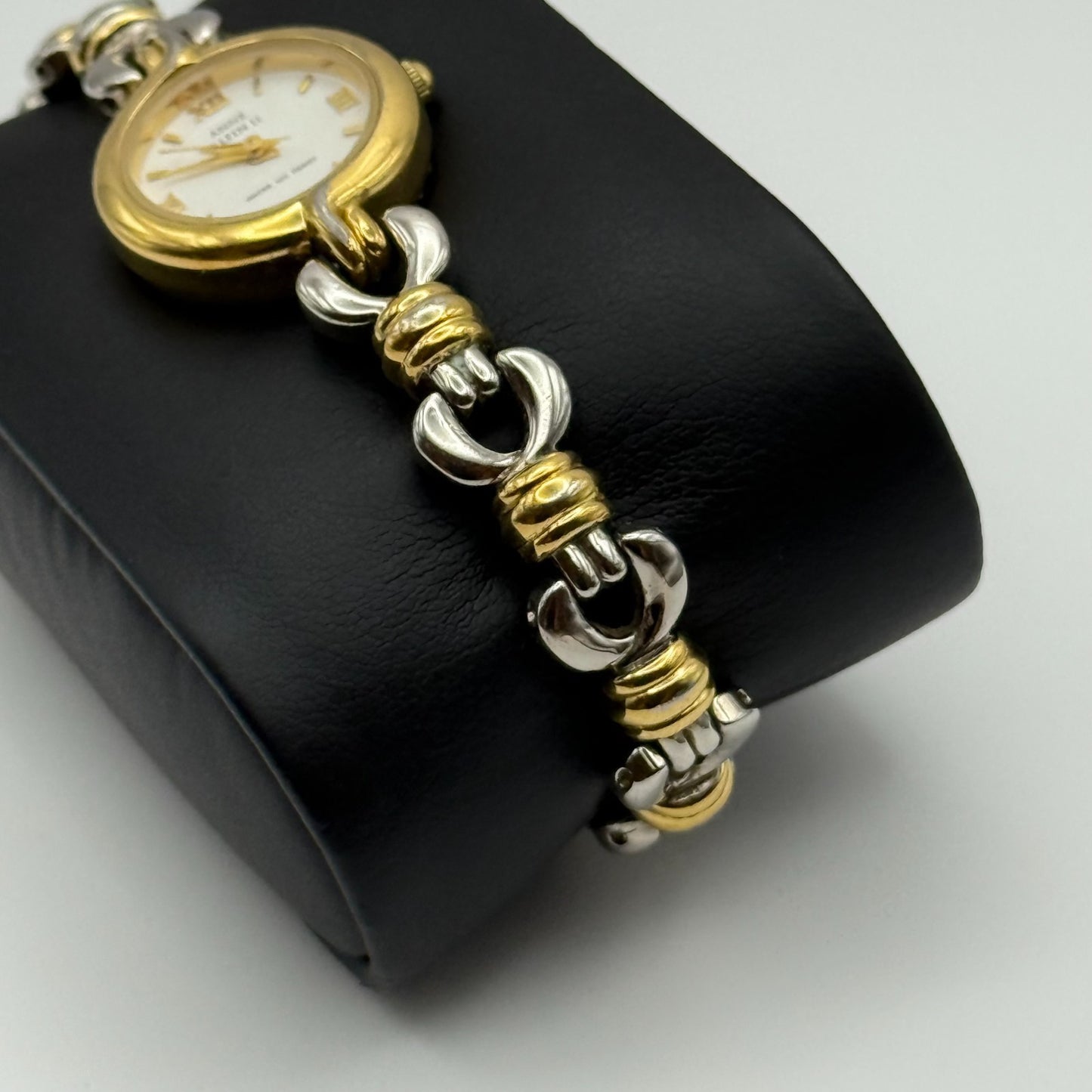 20mm Working Ladies Anne Klein III Two Tone Bracelet Quartz Watch 6.25 Inches