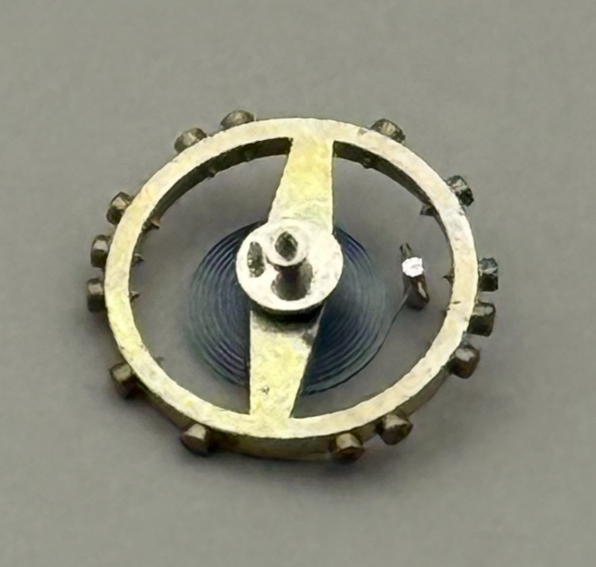 AS 976 1012 Balance Wheel Complete And Spring  29 M Watch Movement Parts NOS