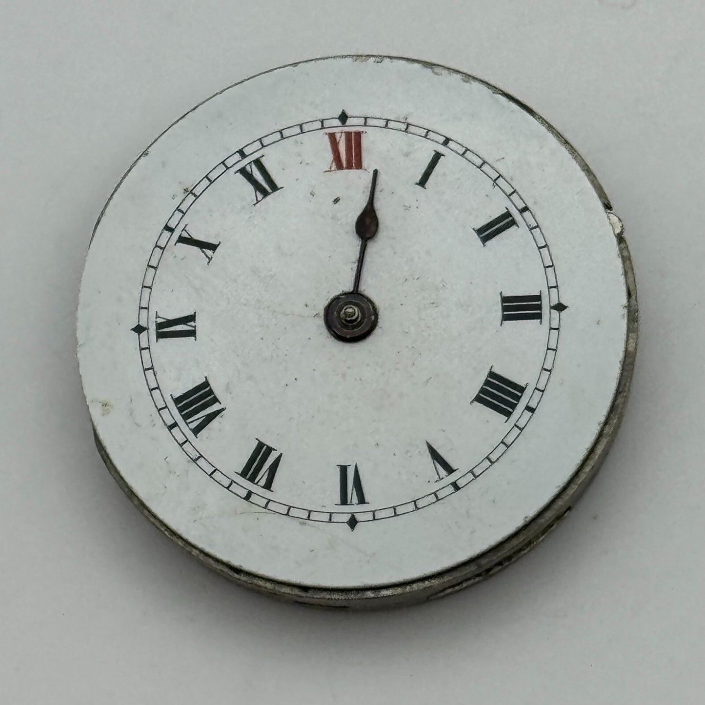 25mm Unidentified Balance Ok Quality Trench Watch Movement Manual Wind PARTS
