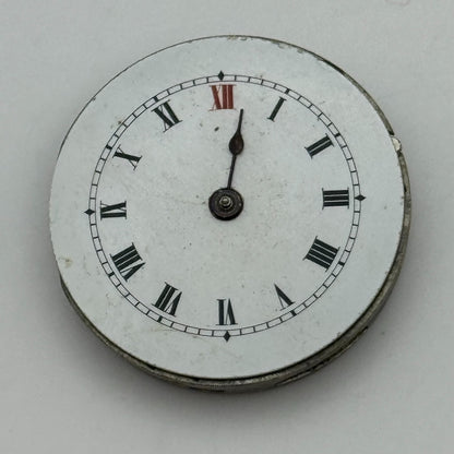 25mm Unidentified Balance Ok Quality Trench Watch Movement Manual Wind PARTS