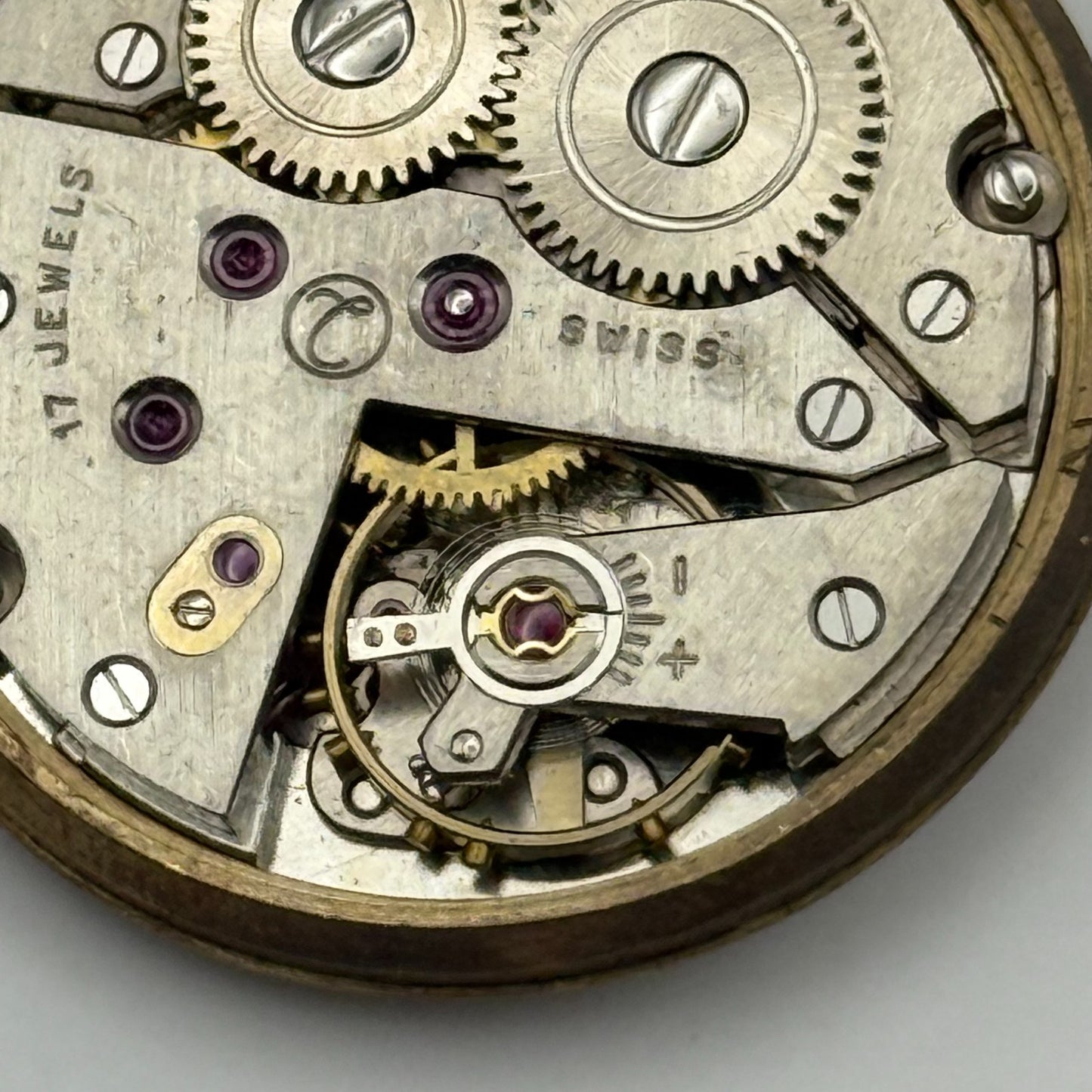 AS 1634 Watch Movement Bernex Manual Wind Vintage Swiss Parts Repair 29.6mm