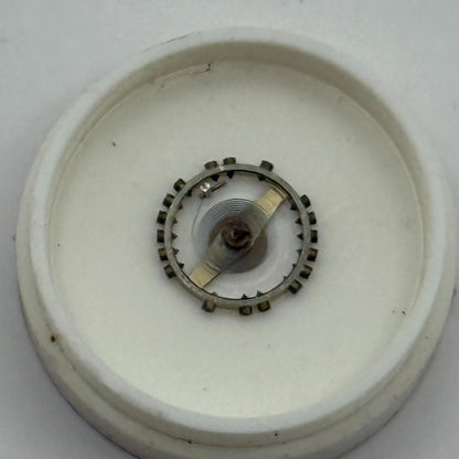 Femga 45 Balance Wheel Complete And Spring 5 1/2''' 1006 M Watch Movement Parts 