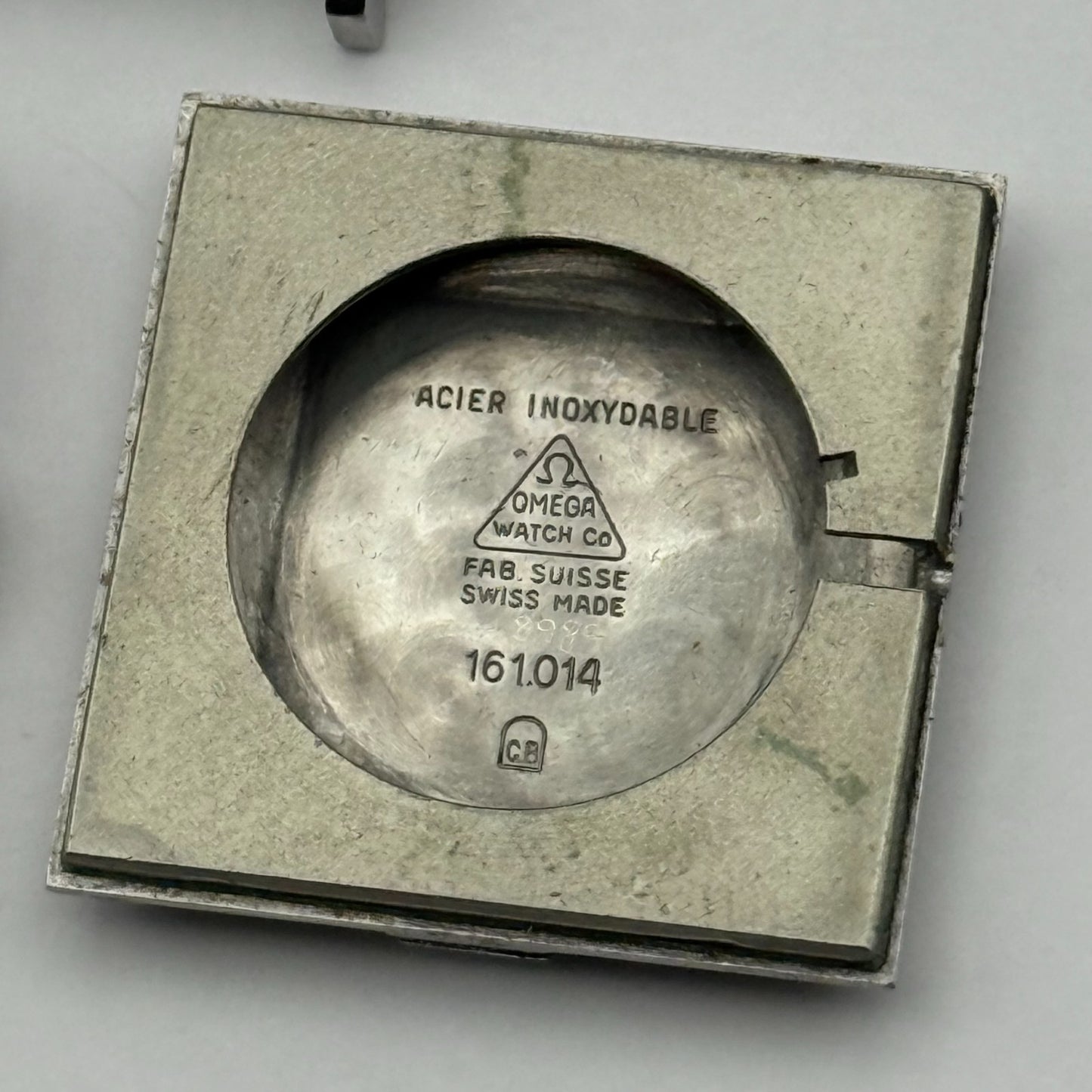 Omega 671 Automatic Watch Running Square 161.014 Vintage Swiss Parts Repair 26mm