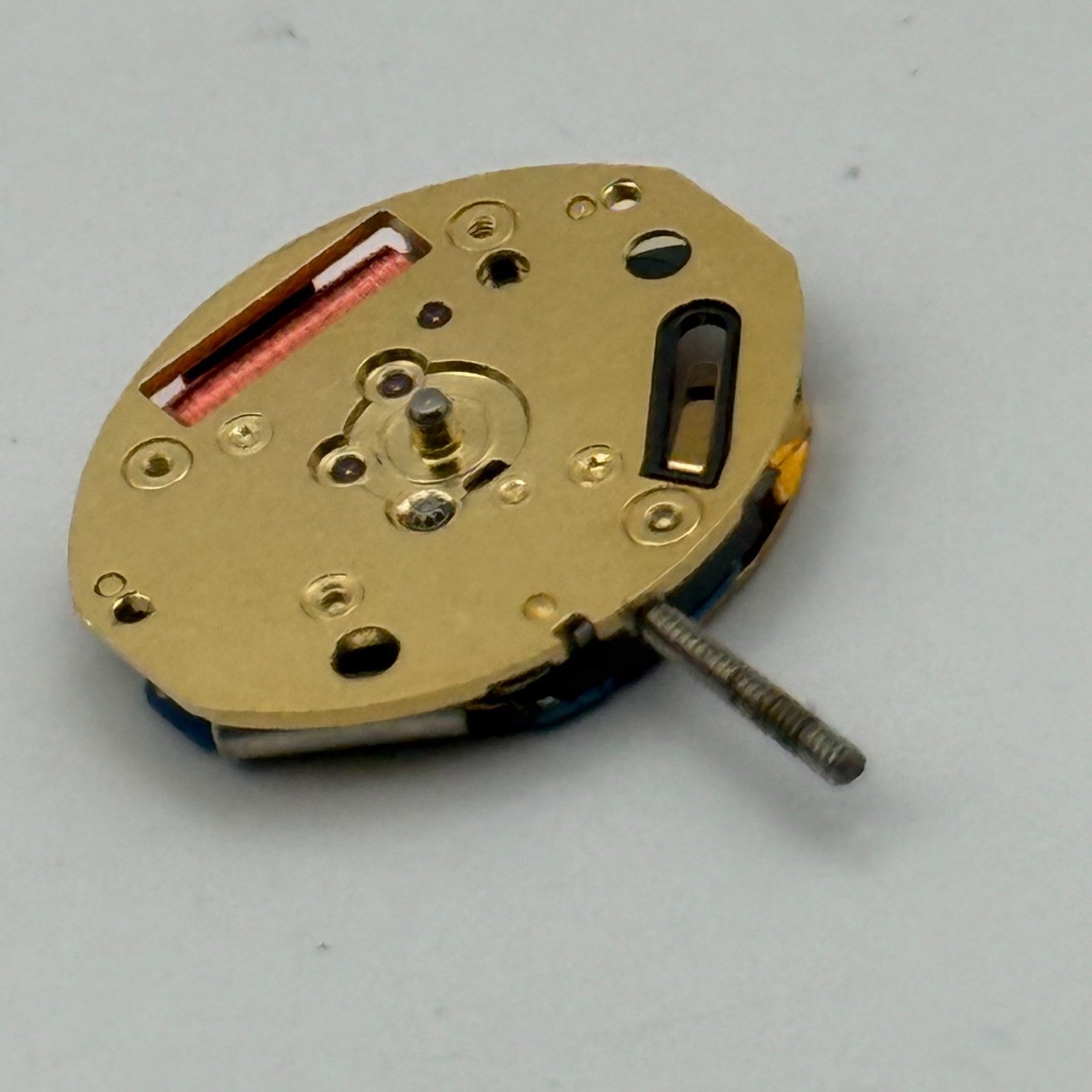 Zenith 981 Watch Movement ETA 980.003 Quartz Swiss 7 Jewel Parts Untested 15.5mm