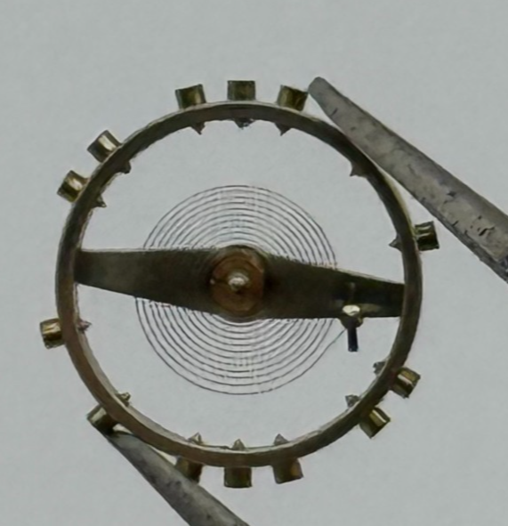 Peseux 170 190 Balance Complete Renata 279 M Watch Movement Parts Vintage NOS