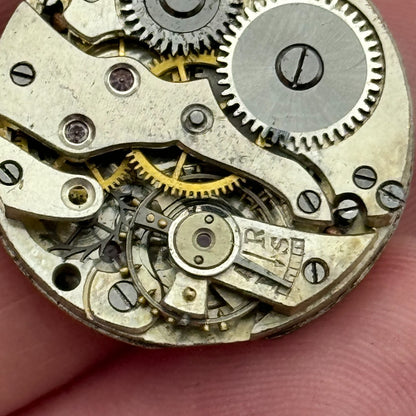 23.6mm Unidentified Sub Seconds Trench Watch Movement Manual Wind PARTS SPARES