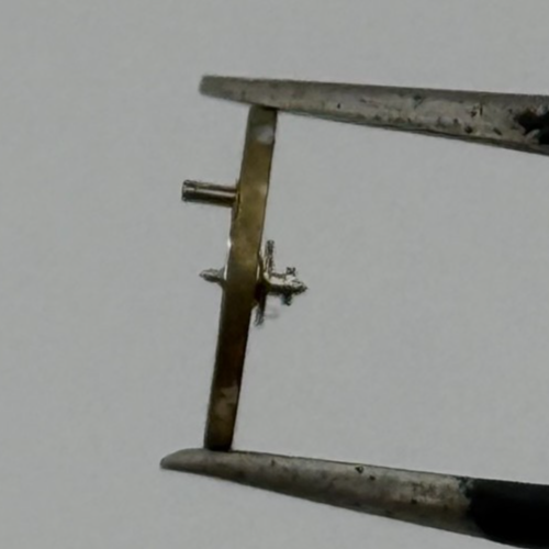 ST 69 Balance Wheel Complete And Spring 6 1/4–8’’’ 1155 Watch Movement Parts NOS