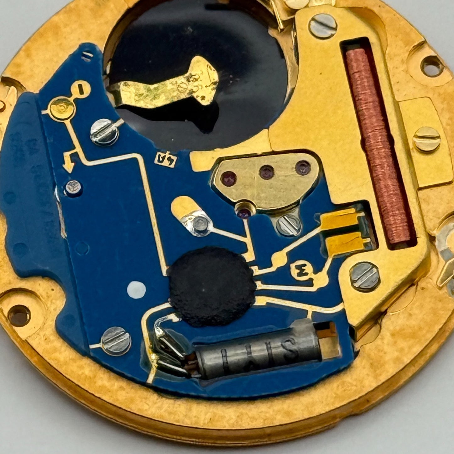 ETA 955.112 Quartz Watch Movement 7 Jewels Swiss Vintage Parts Repair 26.1mm