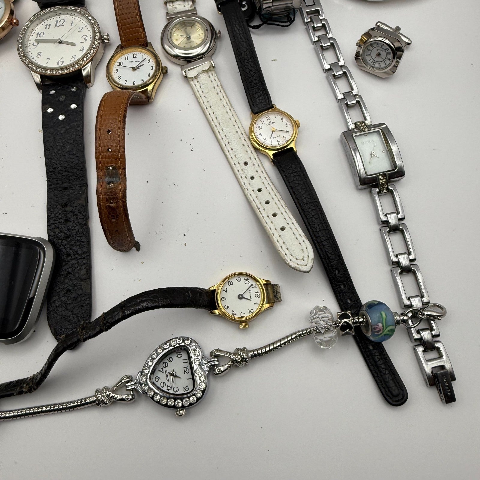 Bundle Of 16 Quartz Watches Job Lot Modern / Vintage Untested Parts / Repair