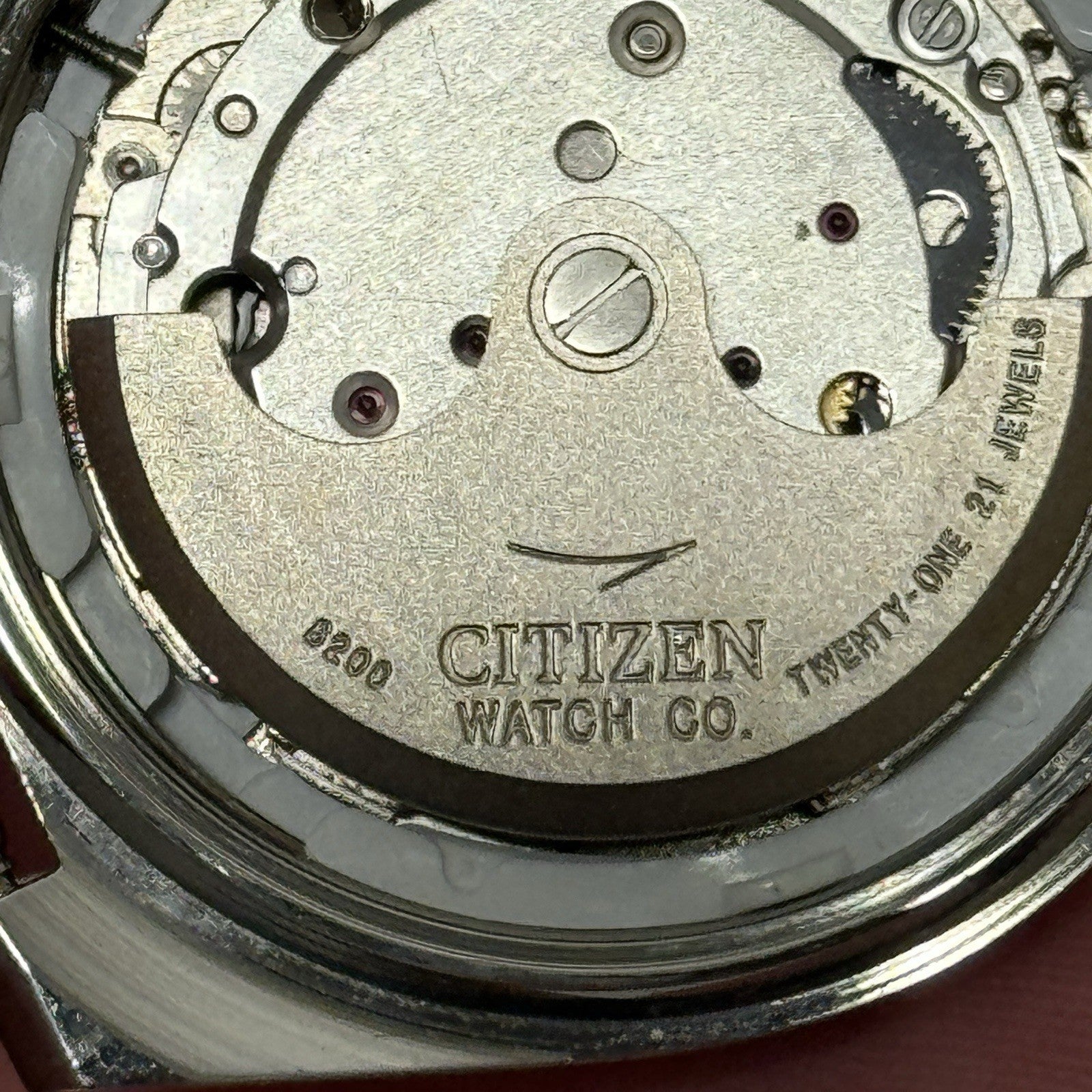 35mm Citizen 8200 Eagle 7 Automatic 4-R35314 Vintage Watch To Restore Arabic