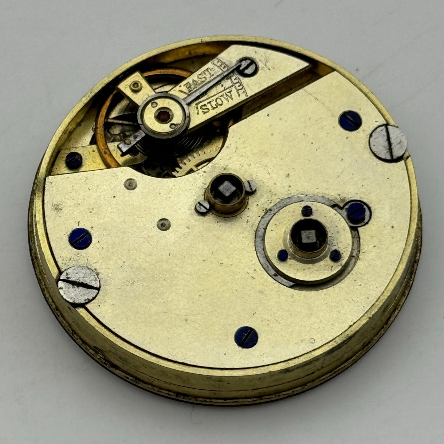 43mm Antique Kendal & Dent London Key Wound Balance Ok Pocket Watch Movement