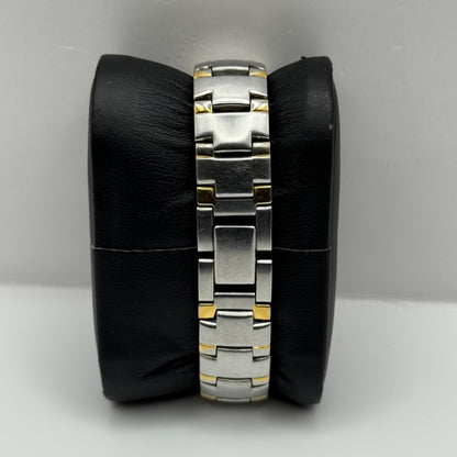 Vintage Pulsar Quartz Watch V701-X316 Two Tone Bracelet Working New Battery 27m