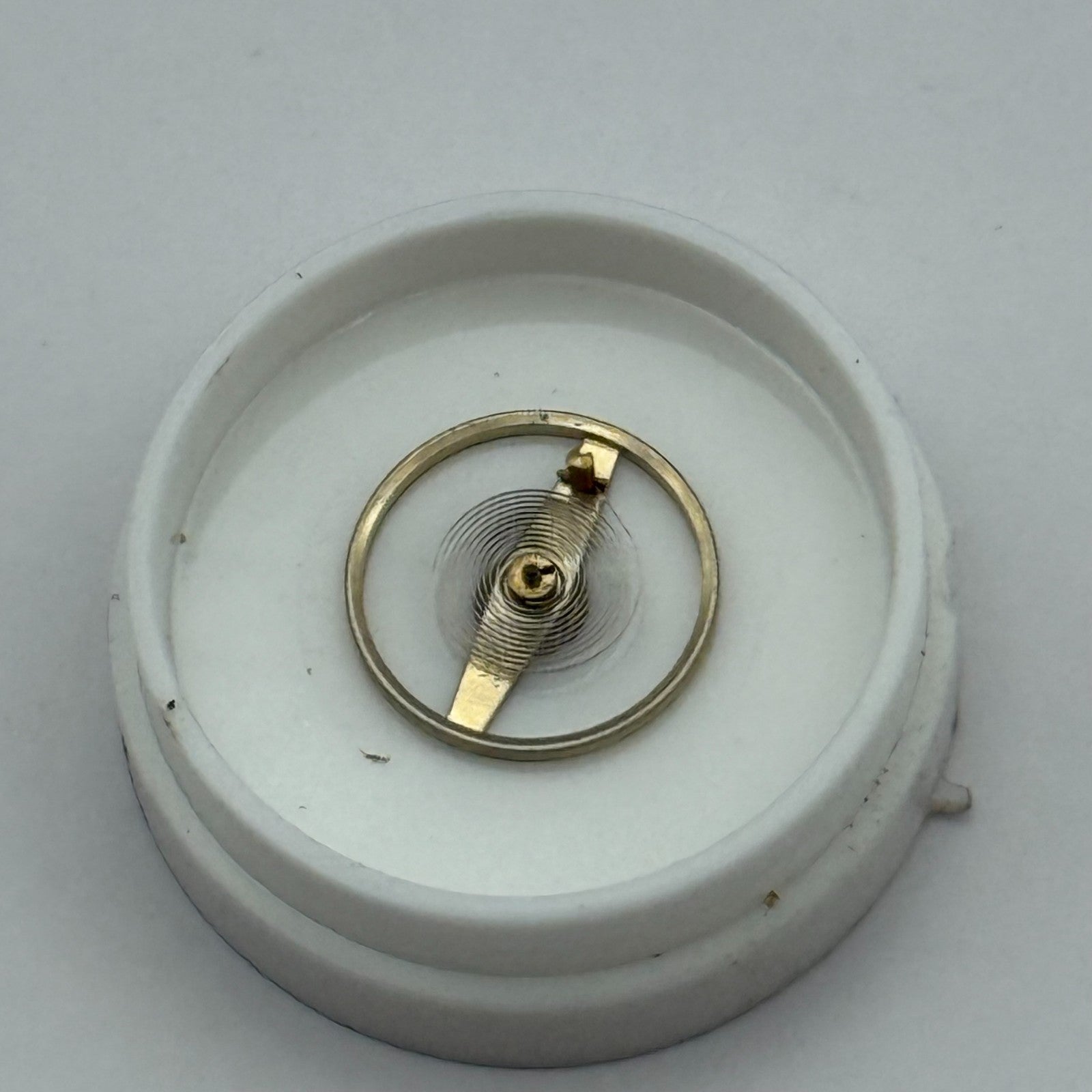 Oris 671 672 Balance Wheel Complete And Spring 8¾’’’ 1724 M Watch Movement Parts