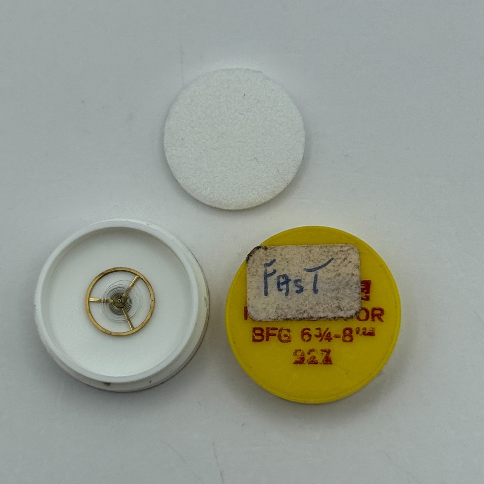 BFG 927 Balance Wheel Complete And Spring  6¾-8’’’ Watch Movement Parts 