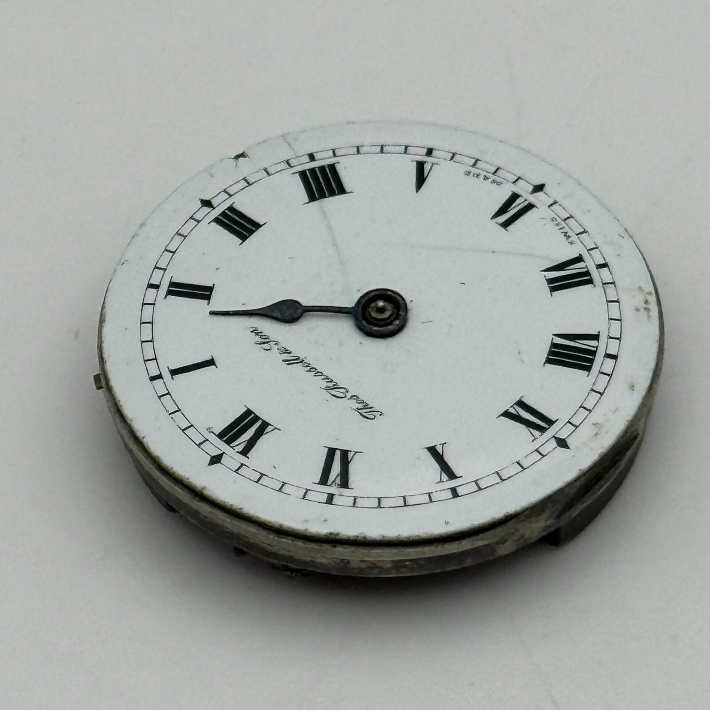 23.6mm Thomas Russell & Son Roman Numerals Trench Watch Manual Wind Movement