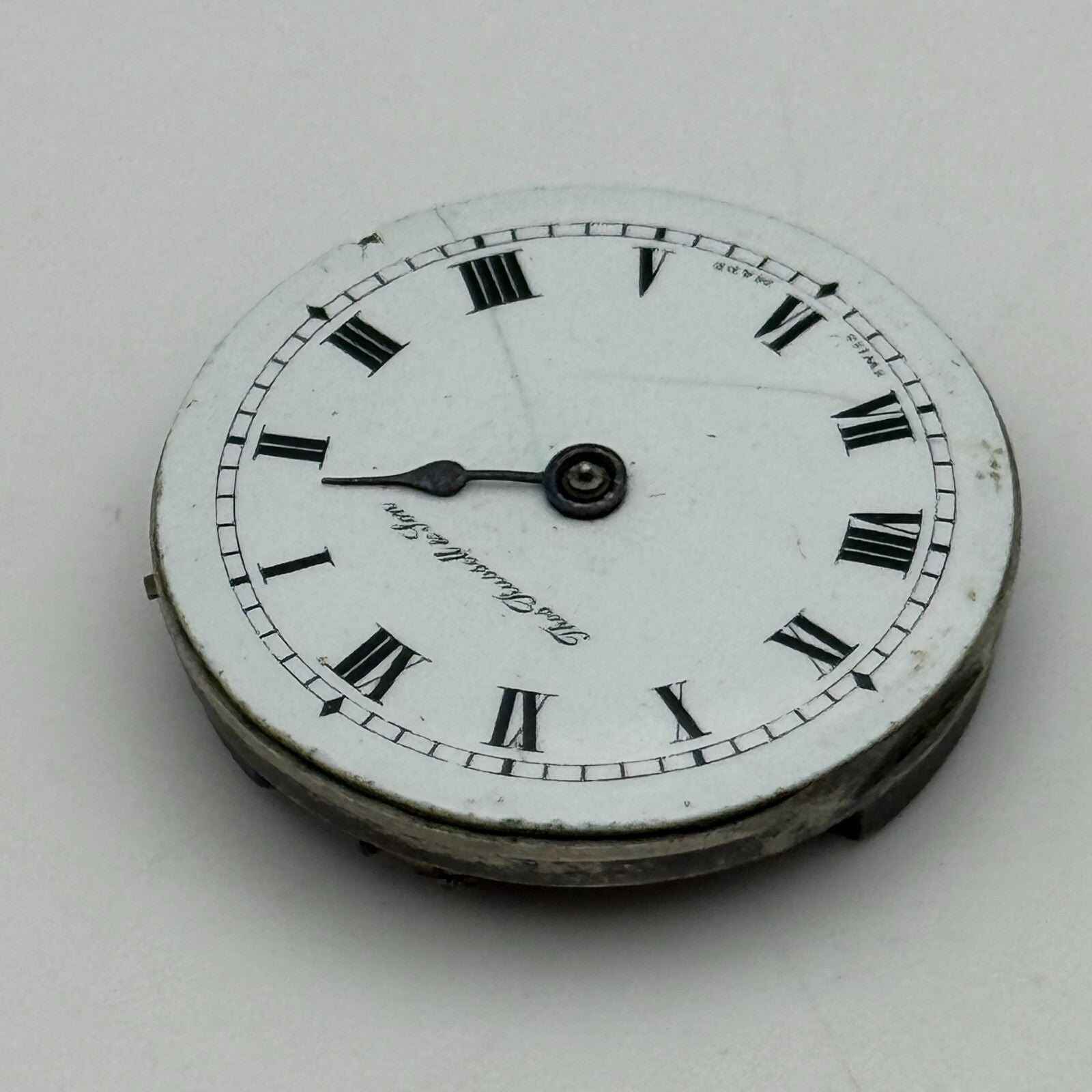 23.6mm Thomas Russell & Son Roman Numerals Trench Watch Manual Wind Movement